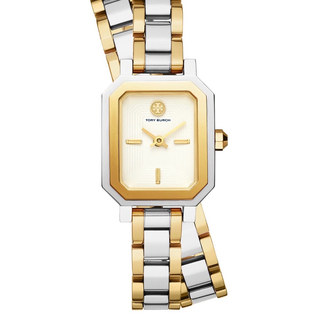 Tory Burch Gold and Silver Women's Watch